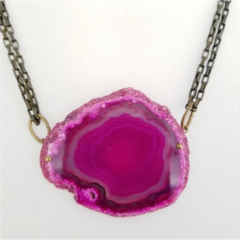 Isabel Marant Agate necklace